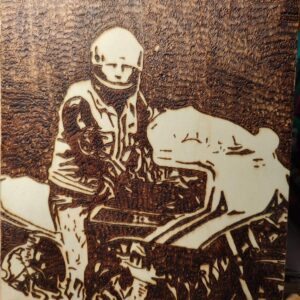 Tableaux pyrogravés personnalisés