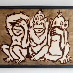 Les 3 singes de la sagesse