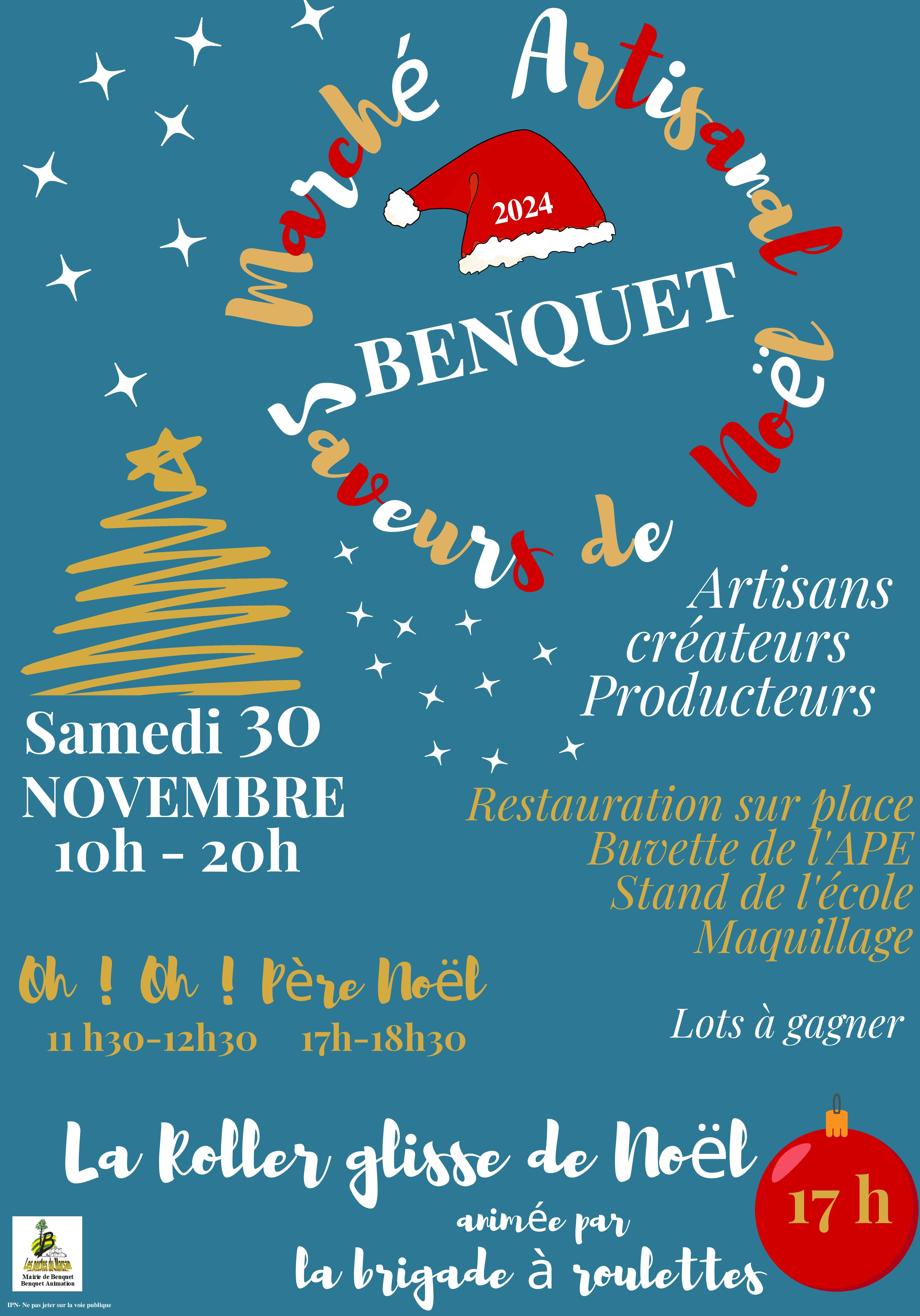 Marché de Noël -Samedi 30 novembre- Benquet (40)