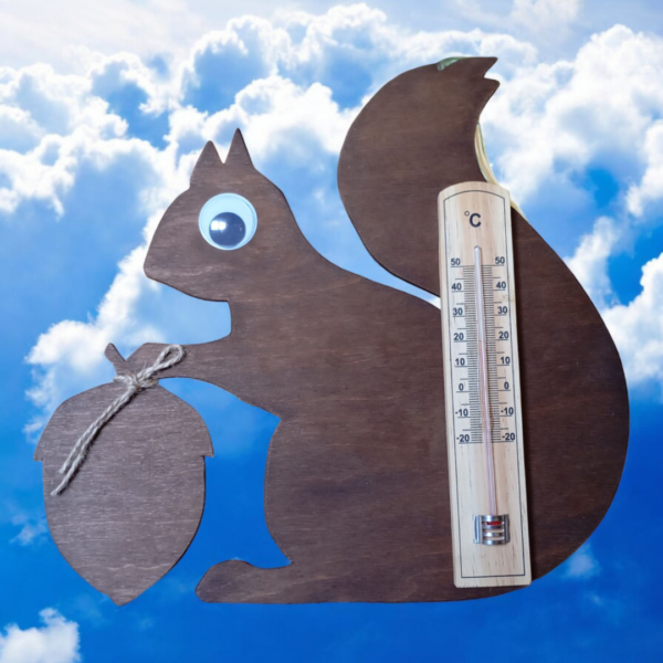 Écureuil thermomètre