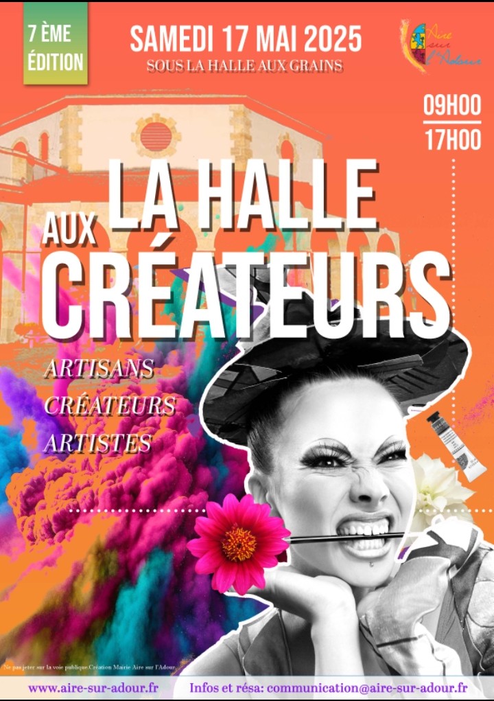 Marché des créateurs le 17 mai à Aire sur l’Adour